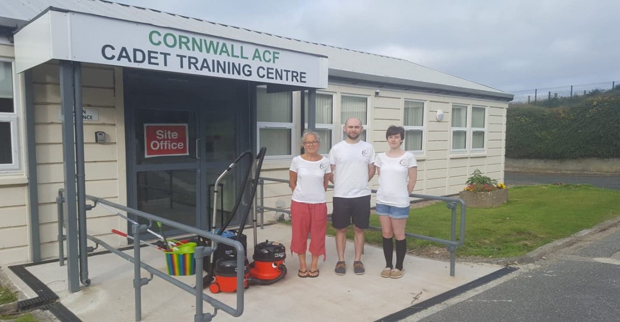 Cornish maids cleaning team