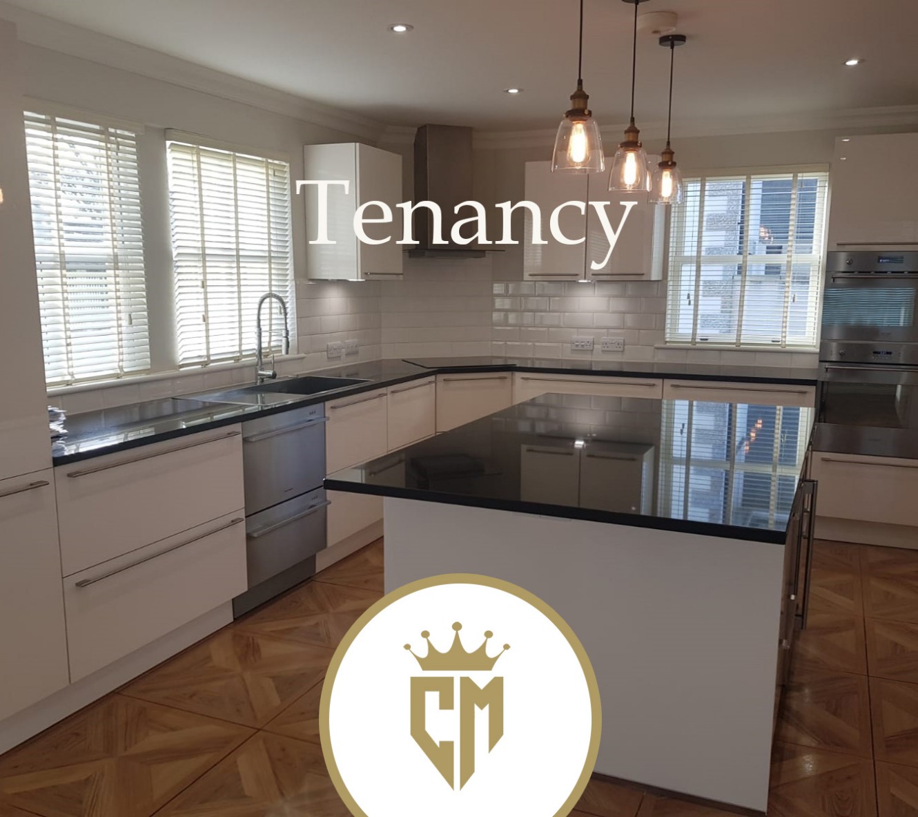 Tidy polished kitchen area